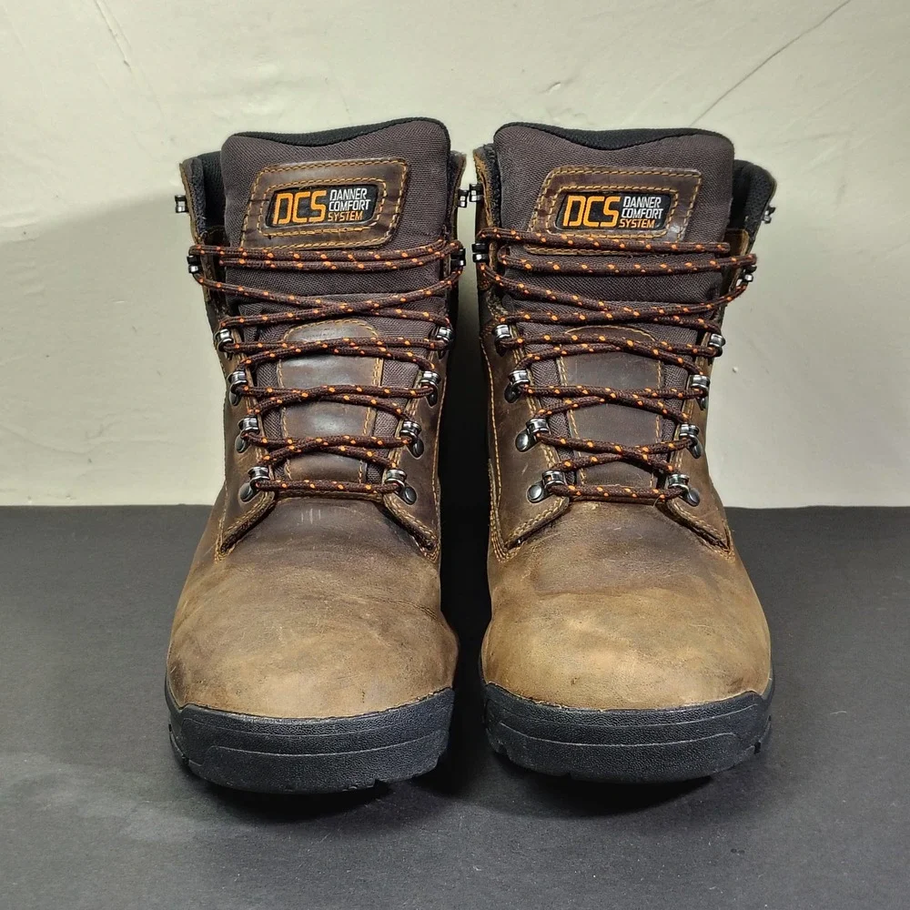 Danner Boots Mens 12 EE Brown Leather Crafter 6